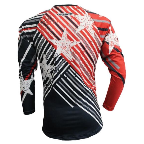 Reusch Men's Red Patriot II PROfit Long Sleeve GK Jersey Size XL - Picture 2 of 6